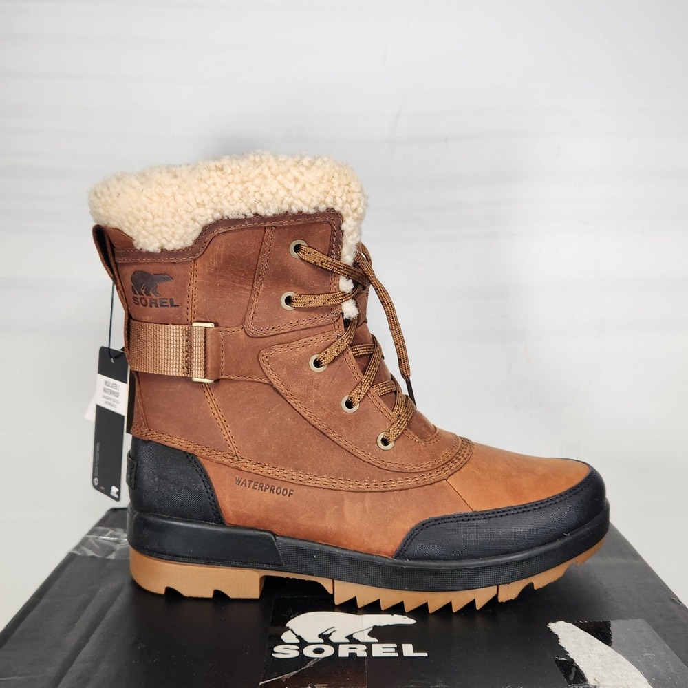 Sorel Tivoli IV Parc Boot Women Size 10.5 Velvet Tan Waterproof Insulated Boot